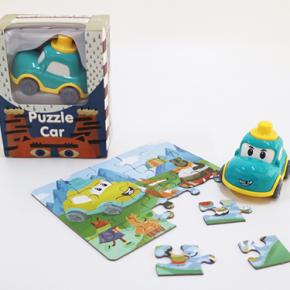 406 Jigsaw Puzzle Inertia Car Educational STEM Toys