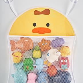 Yellow Duck Storage Net Mesh Kids Bathroom Toys