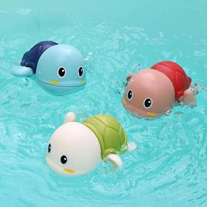 Swimming Floating Wind Up Turtle Bath Toys for Toddlers Bathtub Water Toys