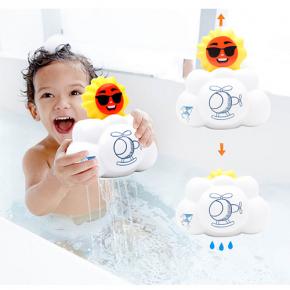 Floating Sun Moon and Star with Cloud Bath Toys for Toddlers Bathtub Water Toys