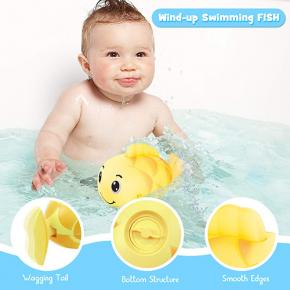 Swimming Floating Wind Up Fish Bath Toys for Toddlers Bathtub Water Toys